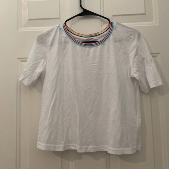 BB Dakota Rainbow Ringer Tee - Picture 6 of 7